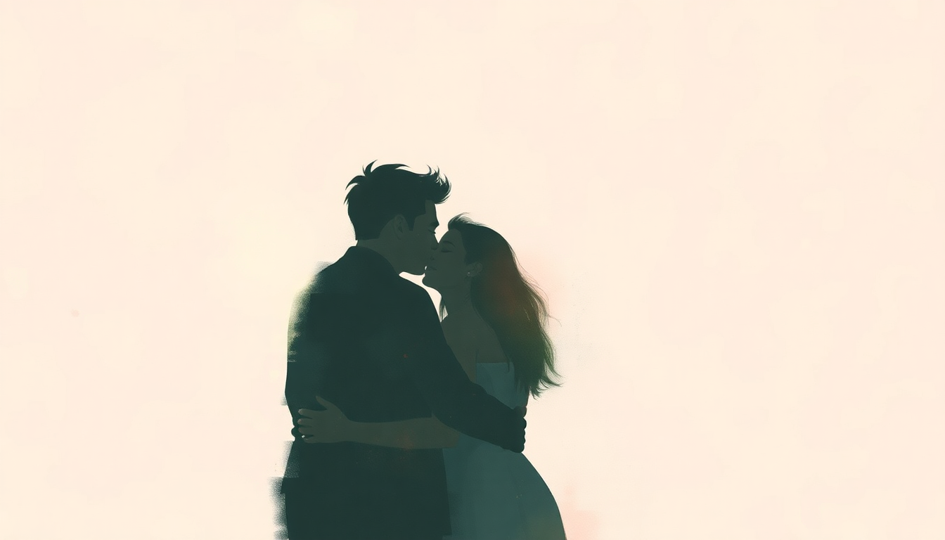Fan-driven abstract illustration evoking the emotional arc of Lay Down by Floetry