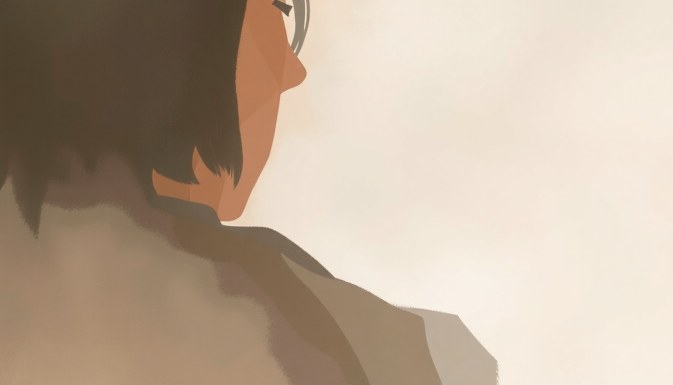 Fan-driven abstract illustration evoking the emotional arc of Leave Me Lonely by Ariana Grande