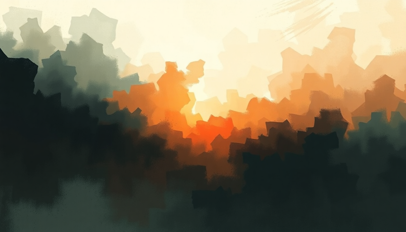 Fan-driven abstract illustration evoking the emotional arc of Legacy by Eminem