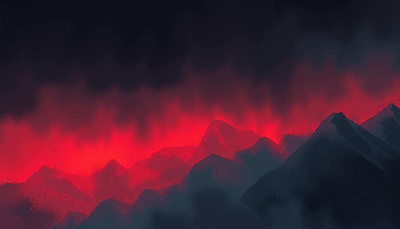 Fan-driven abstract illustration evoking the emotional arc of Leper Messiah by Metallica