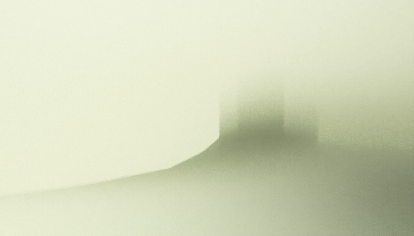 Fan-driven abstract illustration evoking the emotional arc of Let Down by Radiohead