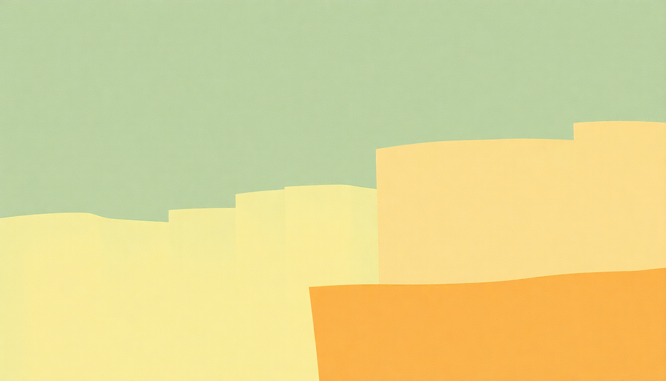 Fan-driven abstract illustration evoking the emotional arc of Let England Shake by PJ Harvey