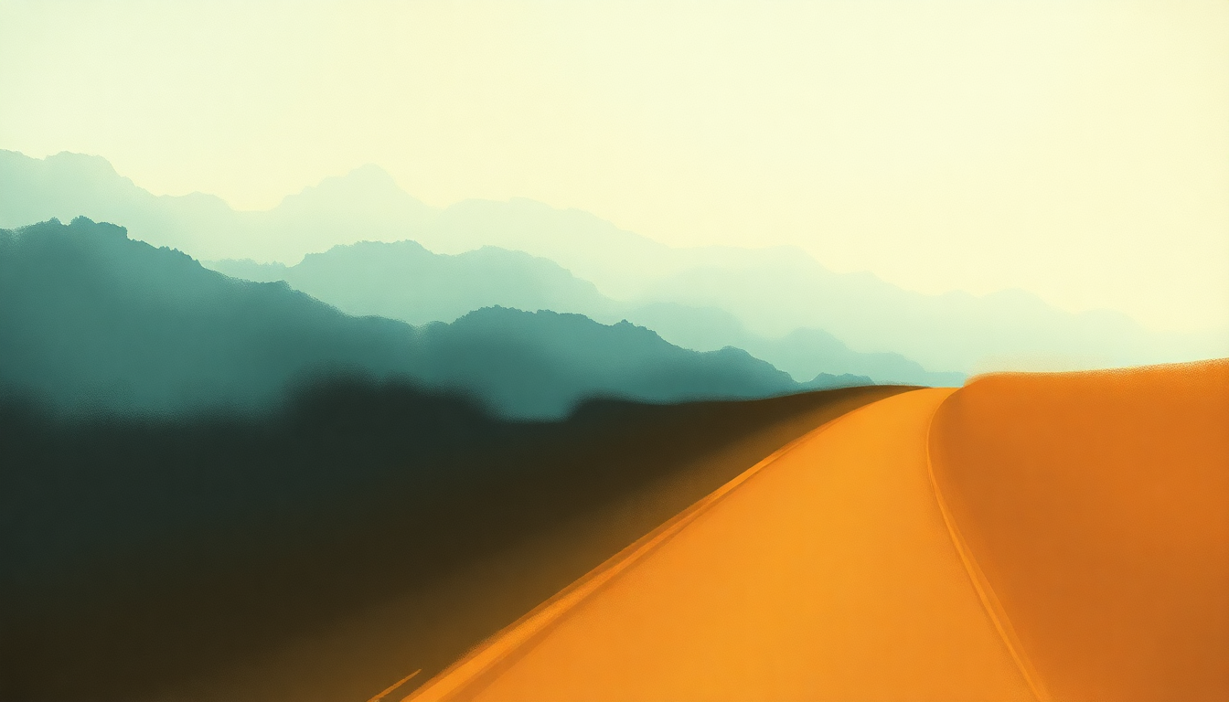 Fan-driven abstract illustration evoking the emotional arc of Let Me Ride by Dr. Dre
