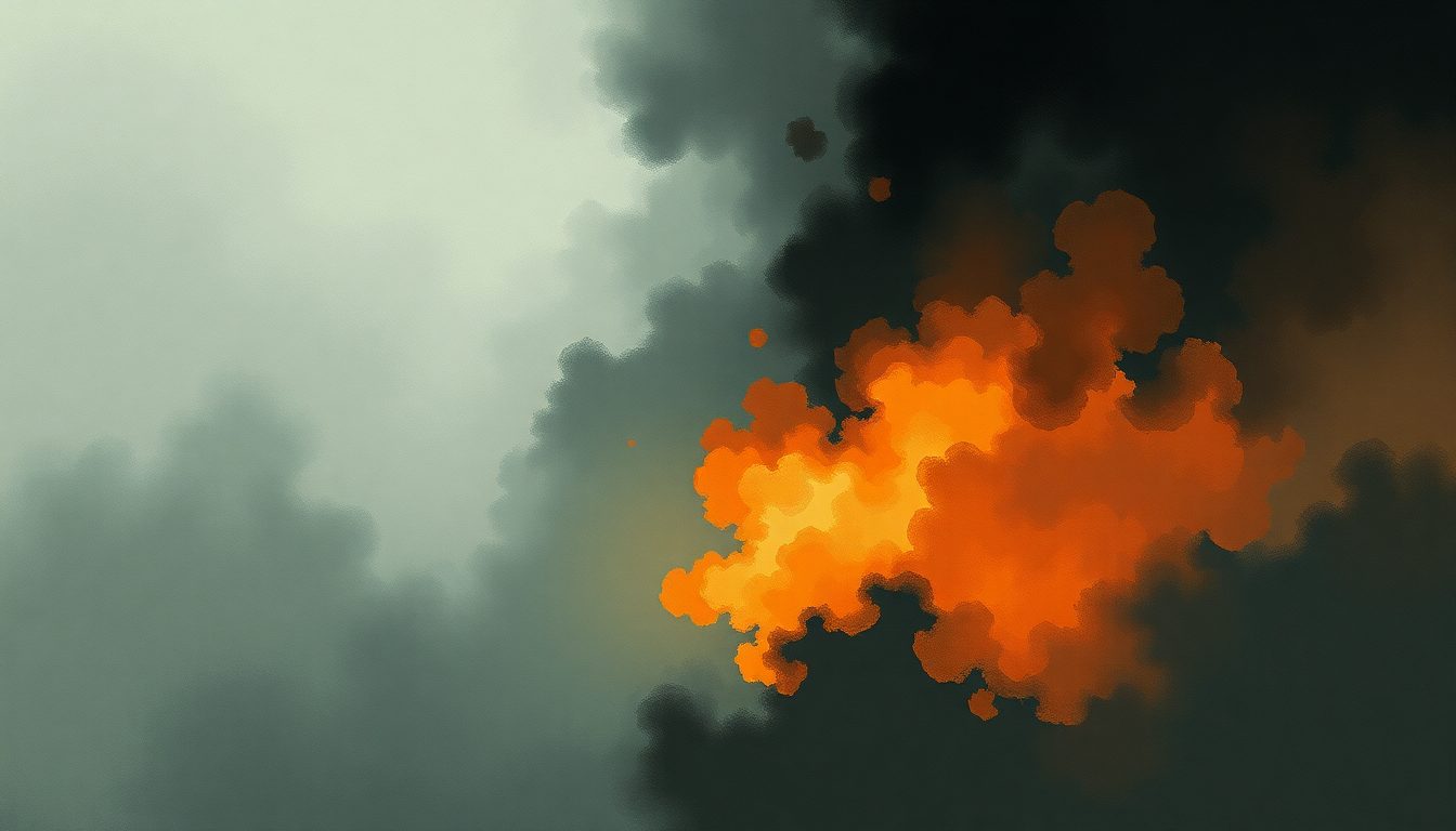 Fan-driven abstract illustration evoking the emotional arc of Let You Know by Flume