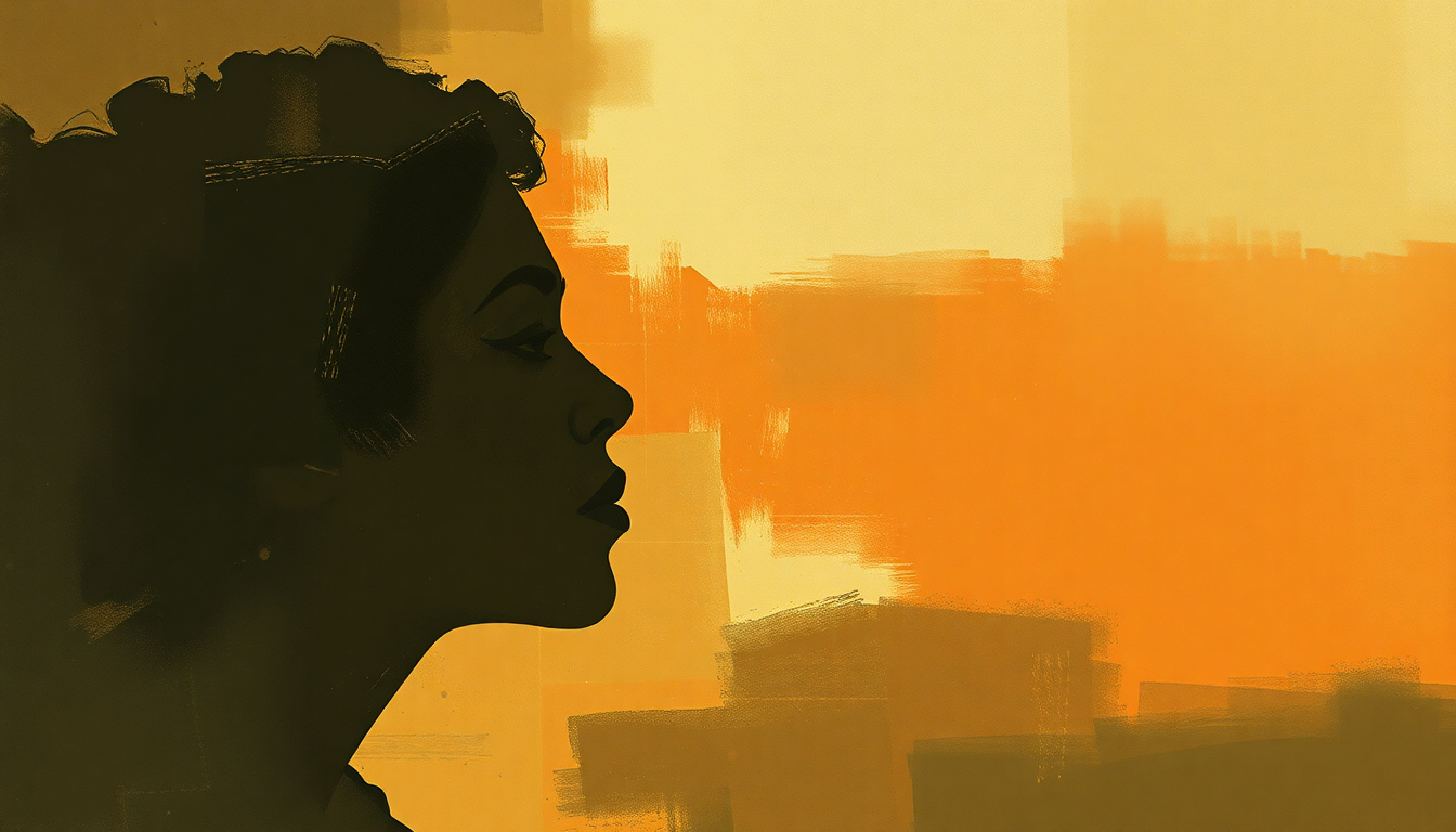 Fan-driven abstract illustration evoking the emotional arc of Letter Full of Tears by Gladys Knight and the Pips