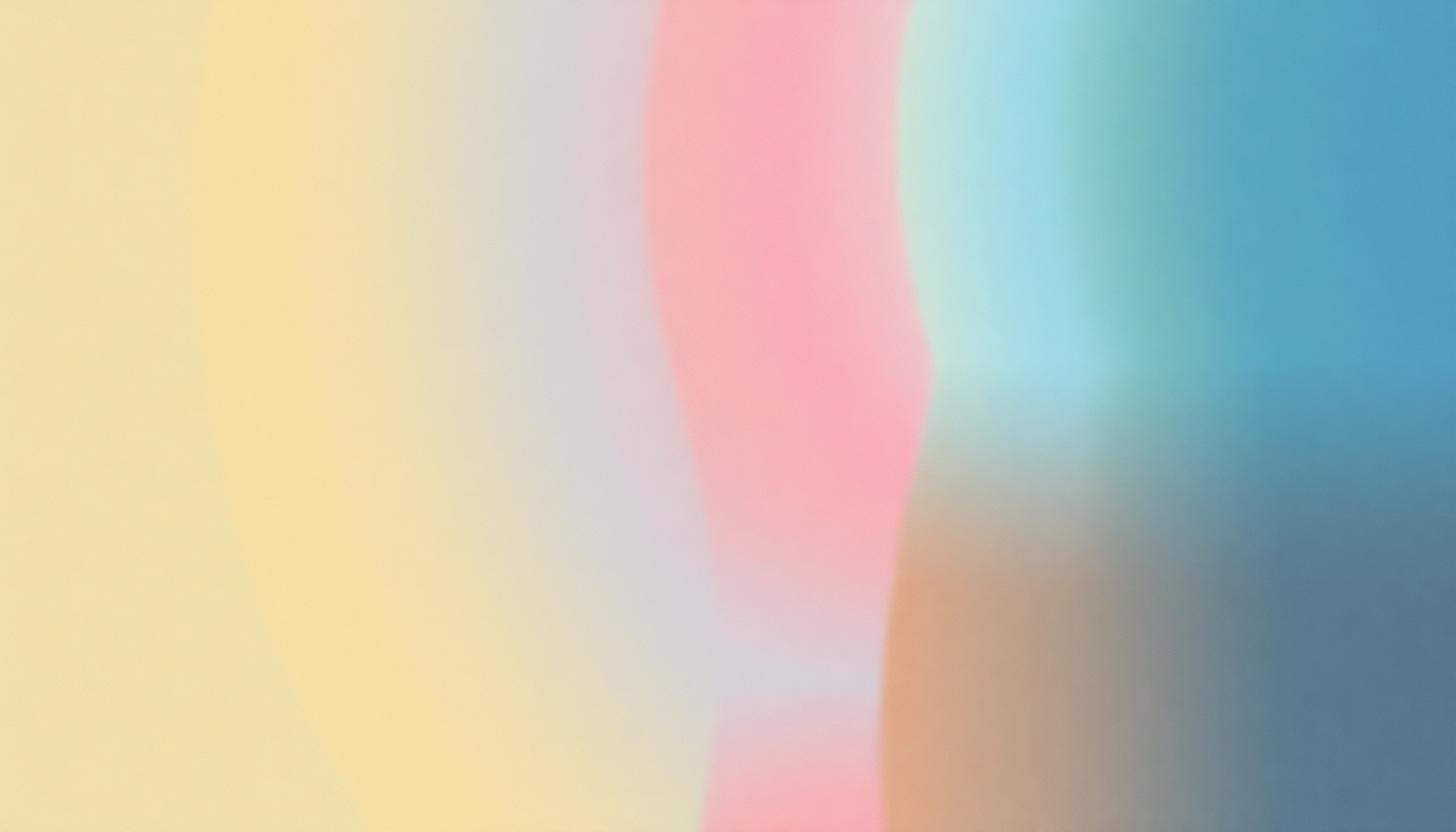 Fan-driven abstract illustration evoking the emotional arc of Life in One Day by Howard Jones
