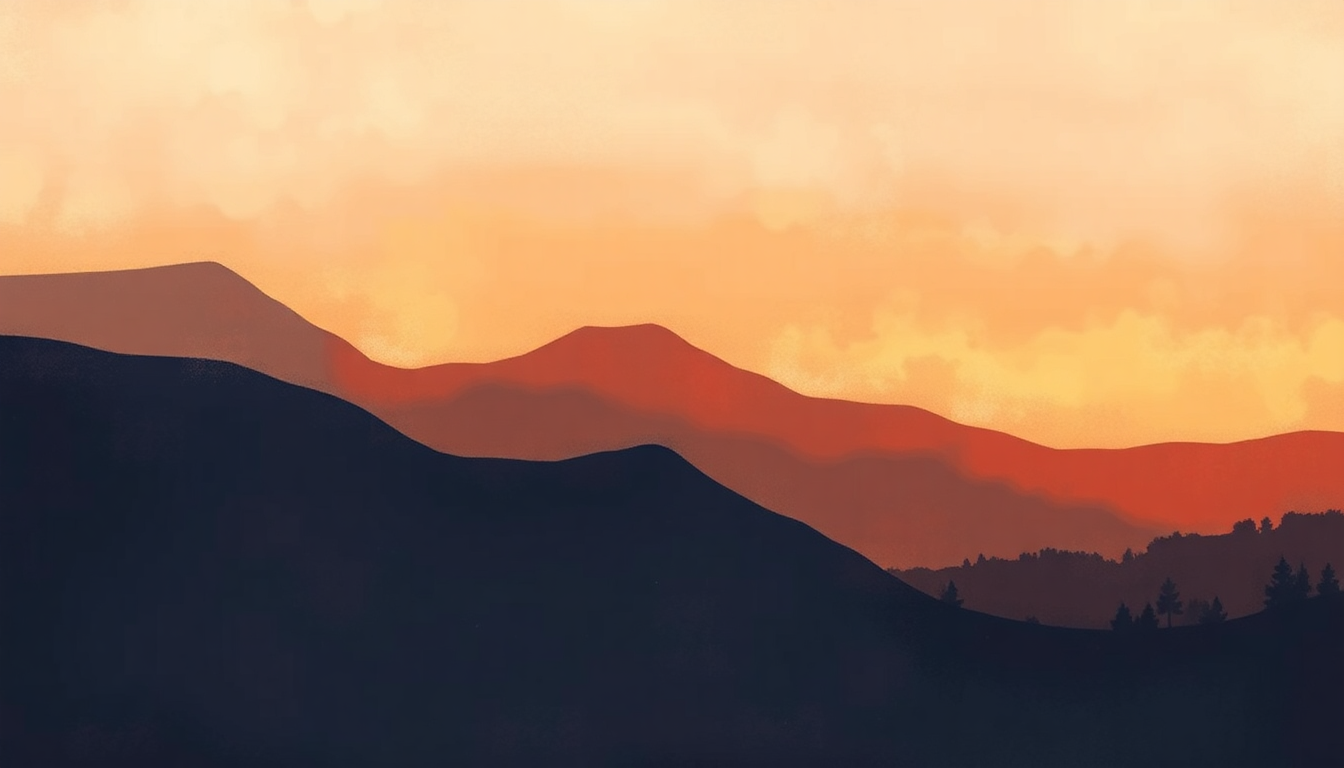 Fan-driven abstract illustration evoking the emotional arc of Life Story by Angie Stone