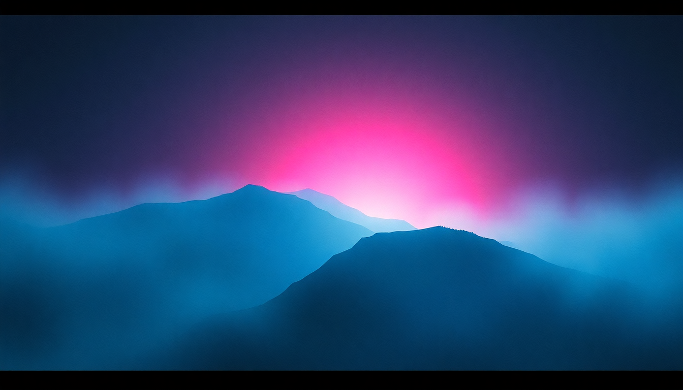 Fan-driven abstract illustration evoking the emotional arc of Lift Me Up by Howard Jones