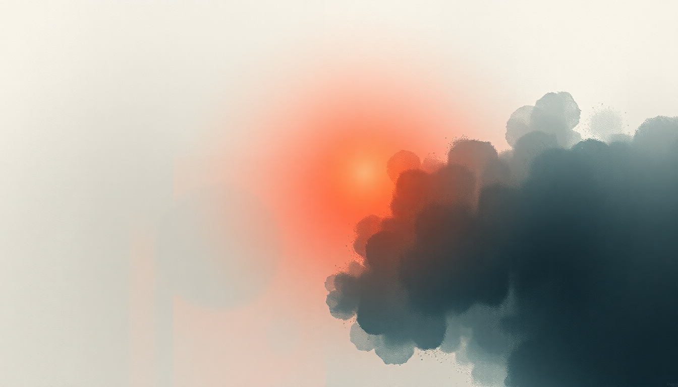Fan-driven abstract illustration evoking the emotional arc of Light My Way by Audioslave