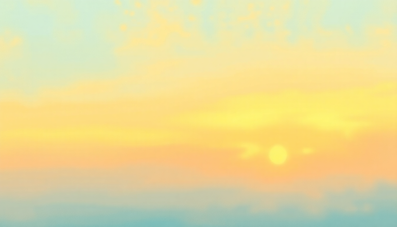 Fan-driven abstract illustration evoking the emotional arc of Light of a Clear Blue Morning by Dolly Parton