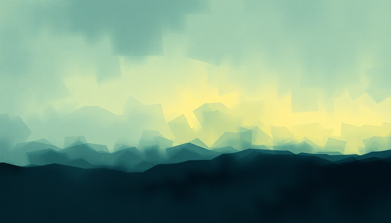 Fan-driven abstract illustration evoking the emotional arc of Lights of Home by U2