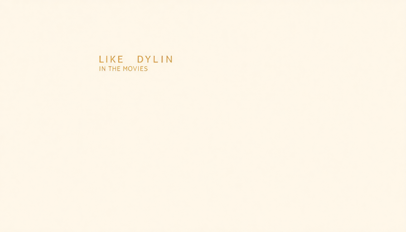 Fan-driven abstract illustration evoking the emotional arc of Like Dylan in the Movies by Belle and Sebastian