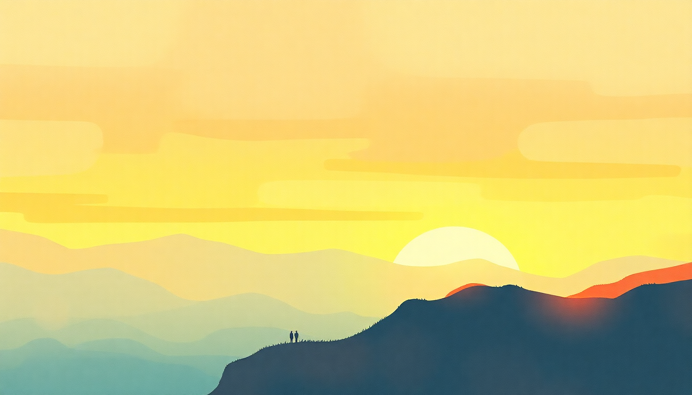 Fan-driven abstract illustration evoking the emotional arc of Lisztomania by Phoenix