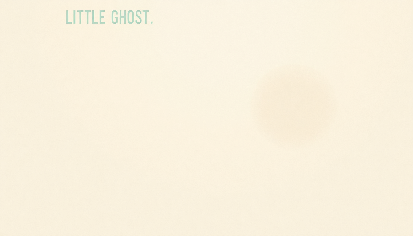 Fan-driven abstract illustration evoking the emotional arc of Little Ghost by The White Stripes