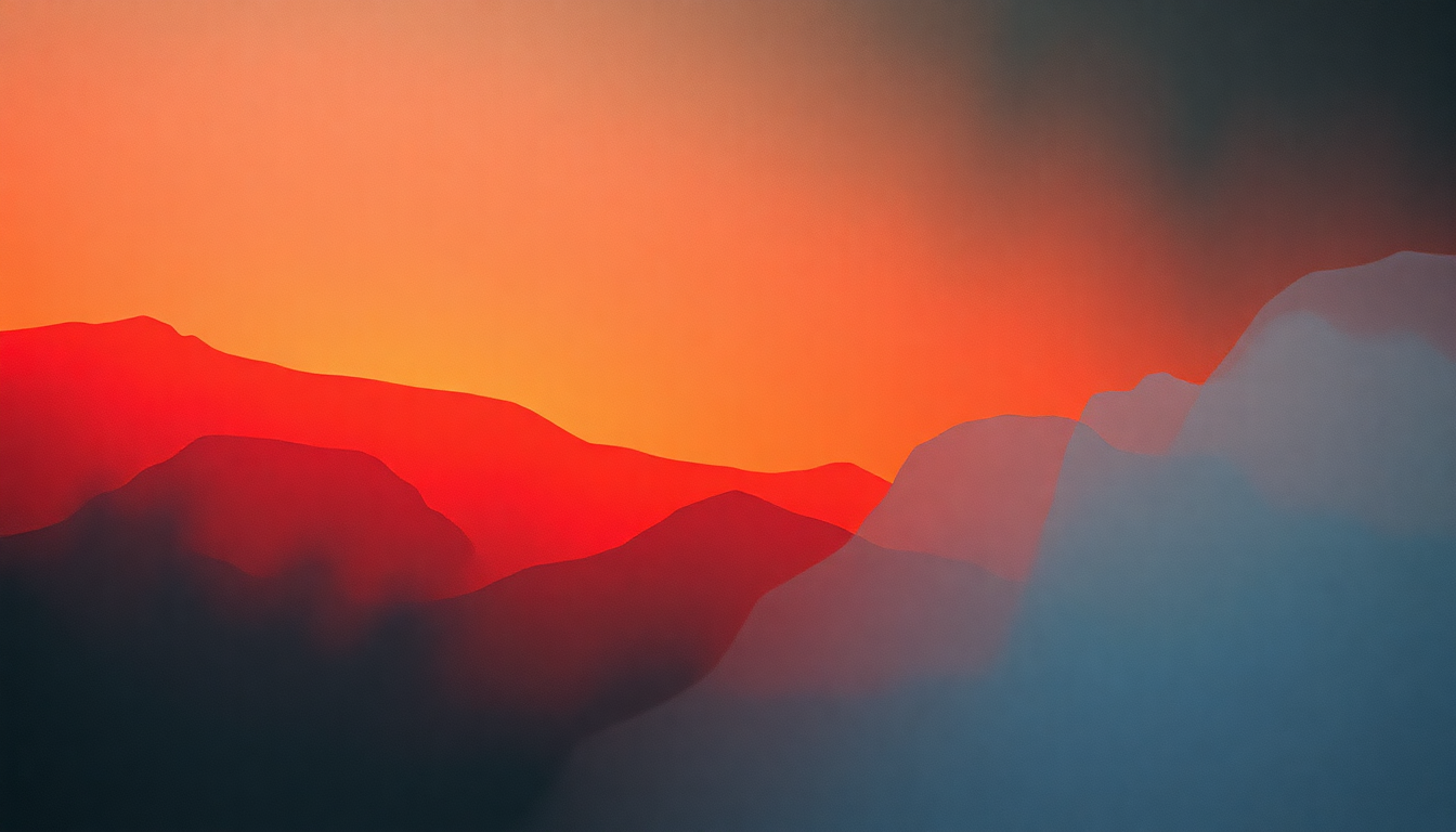 Fan-driven abstract illustration evoking the emotional arc of Little Lies by Fleetwood Mac
