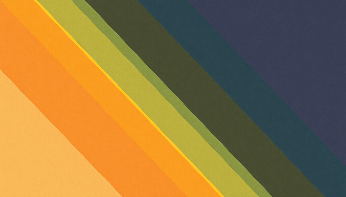 Fan-driven abstract illustration evoking the emotional arc of Live in der Fabrik by Cluster