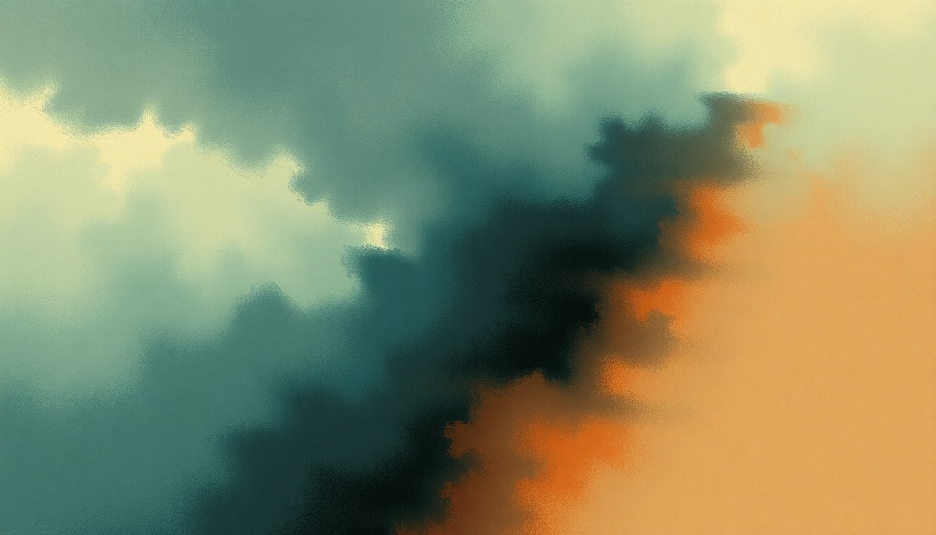 Fan-driven abstract illustration evoking the emotional arc of Livin' on the Edge by Aerosmith