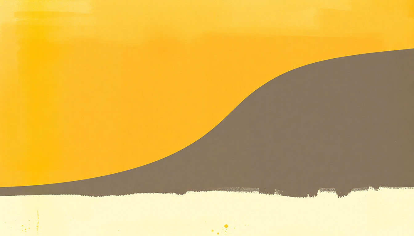 Fan-driven abstract illustration evoking the emotional arc of Livin' Lovin' Maid (She's Just a Woman) by Led Zeppelin