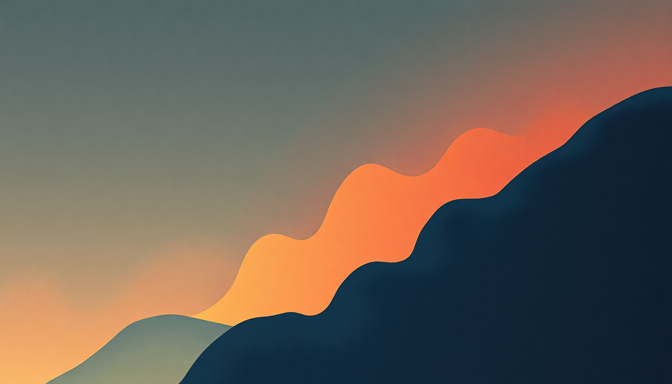 Fan-driven abstract illustration evoking the emotional arc of Loft Music by The Weeknd