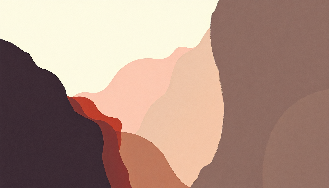 Fan-driven abstract illustration evoking the emotional arc of Lola by The Kinks