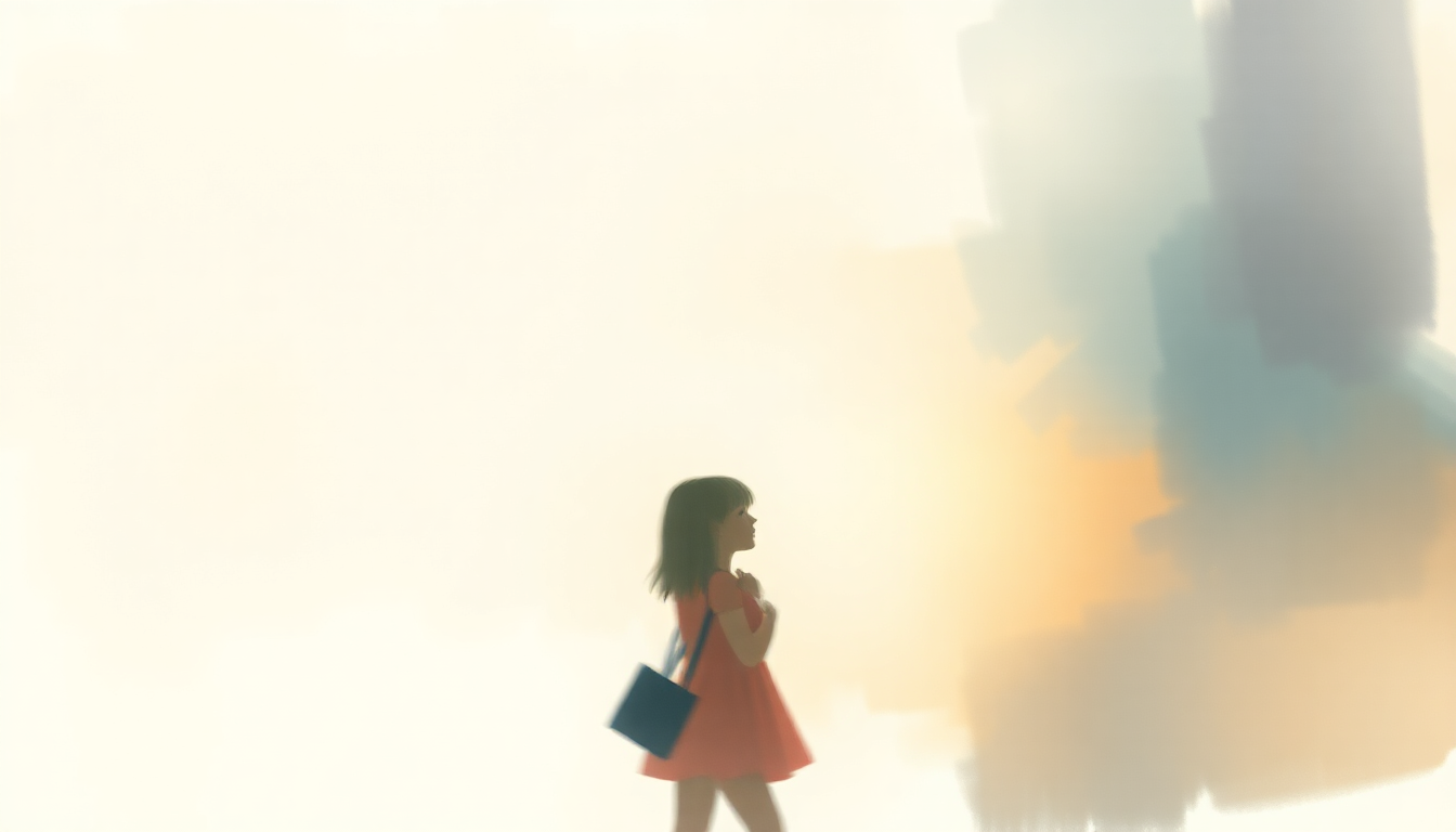 Fan-driven abstract illustration evoking the emotional arc of London Boy by Taylor Swift
