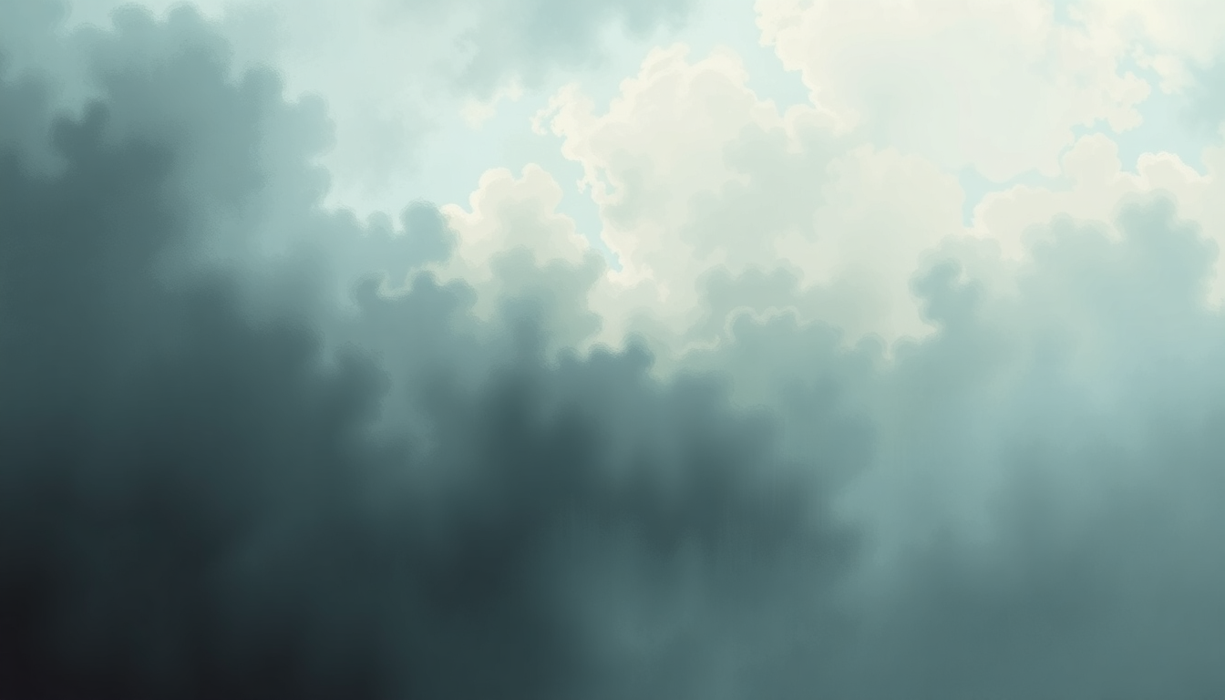 Fan-driven abstract illustration evoking the emotional arc of Loner by Burial