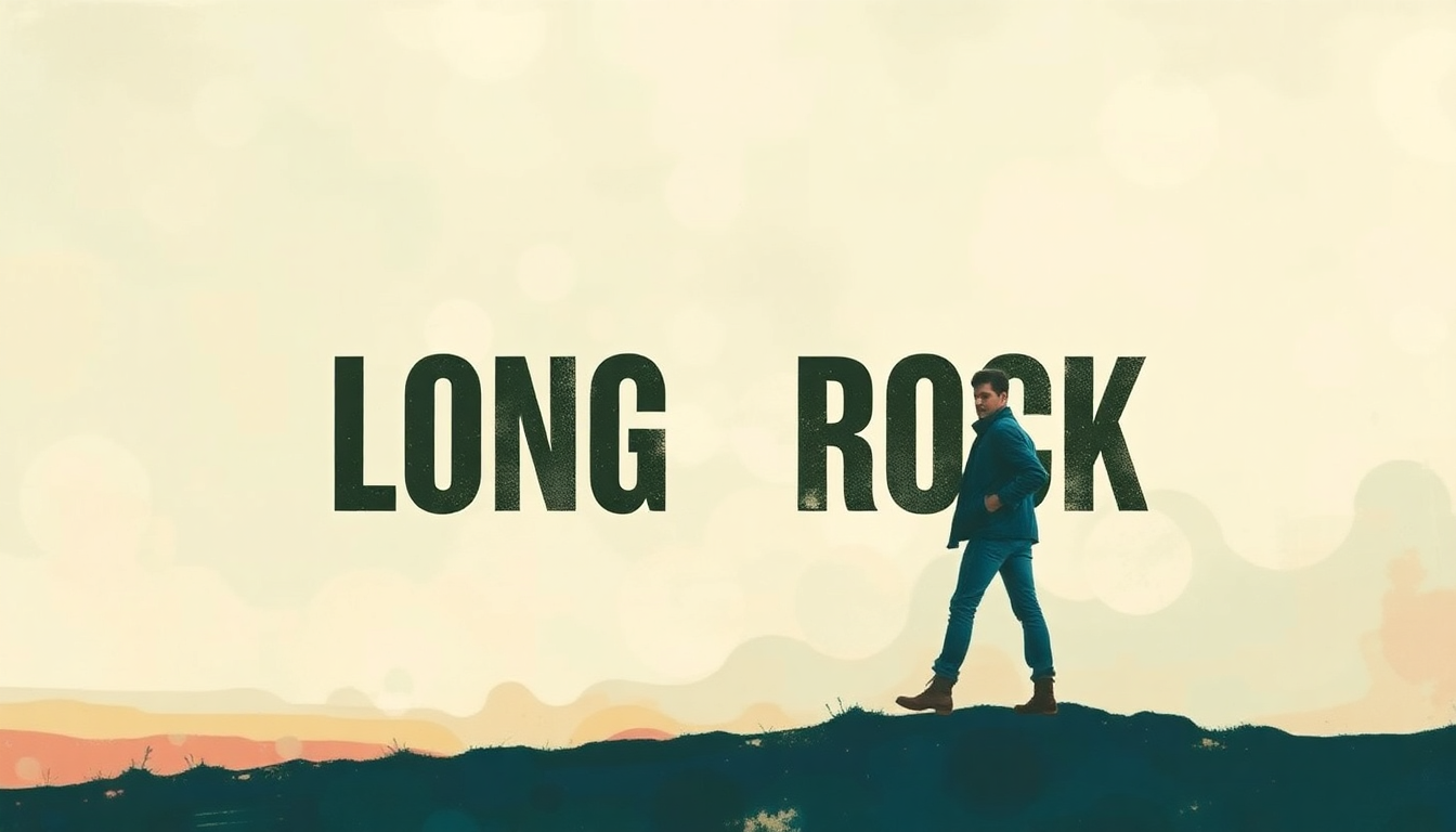 Fan-driven abstract illustration evoking the emotional arc of Long Live Rock by The Who