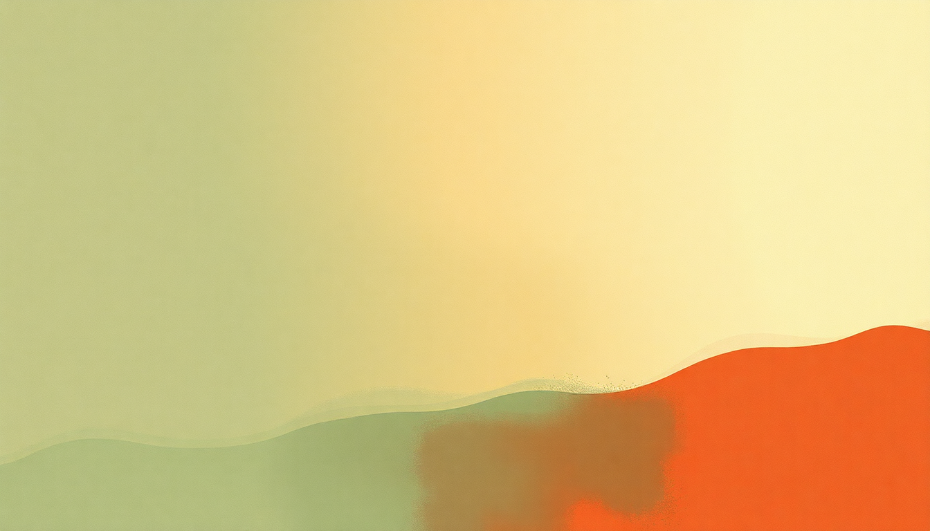 Fan-driven abstract illustration evoking the emotional arc of Long Violent History by Tyler Childers