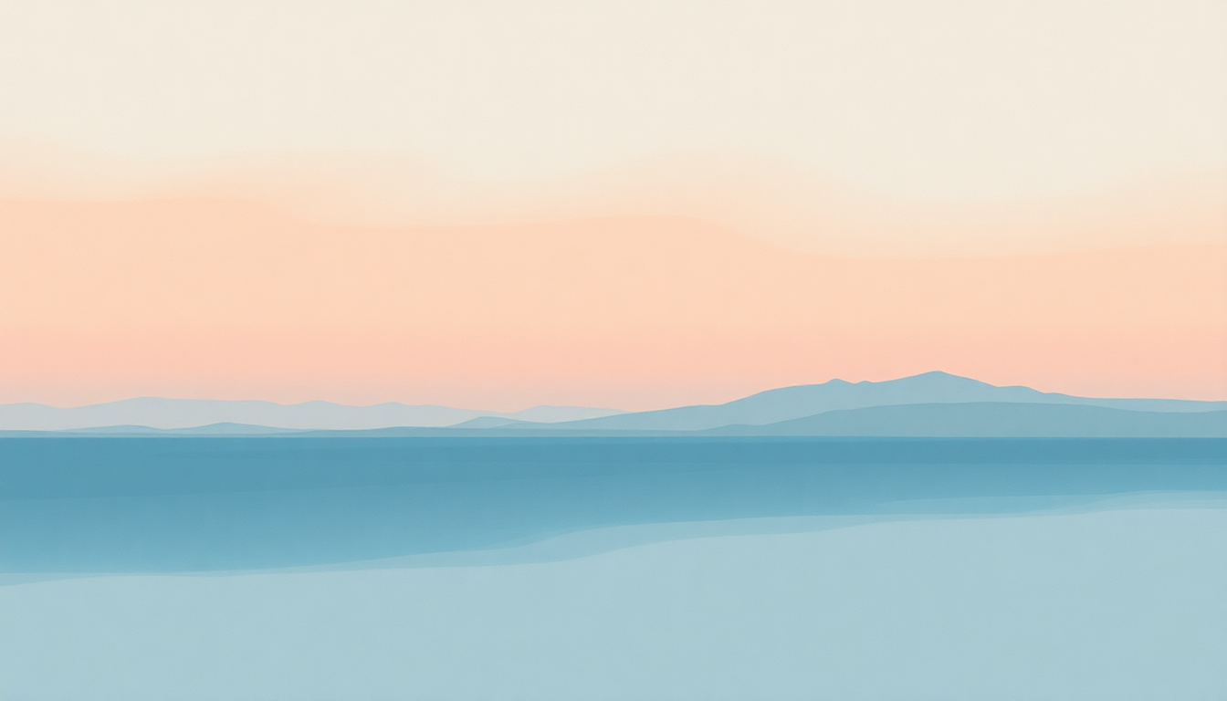 Fan-driven abstract illustration evoking the emotional arc of Long Way by Eddie Vedder