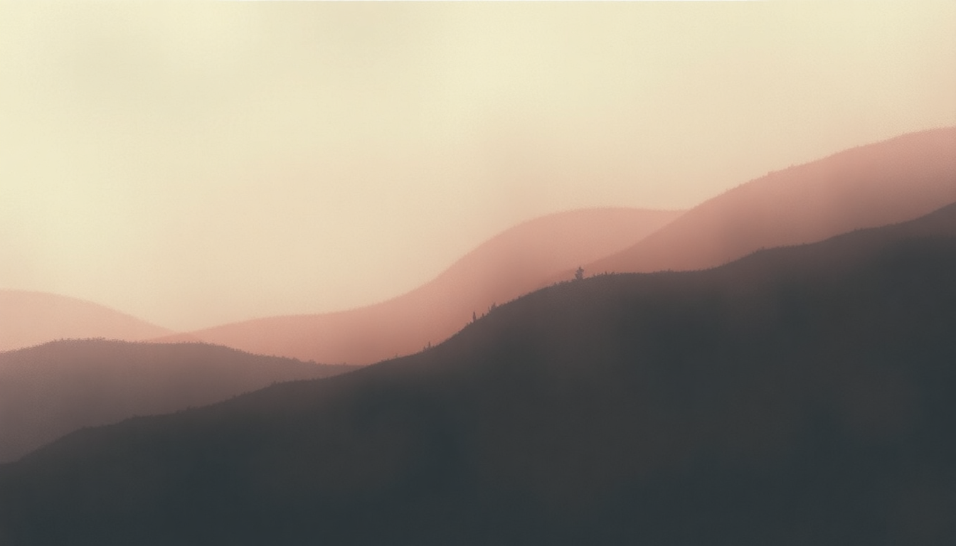 Fan-driven abstract illustration evoking the emotional arc of Longer I Lay Here by Pedro the Lion