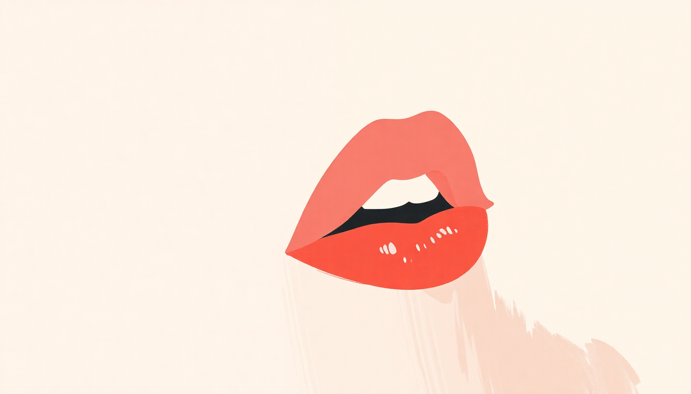 Fan-driven abstract illustration evoking the emotional arc of Loose Lips by Kimya Dawson
