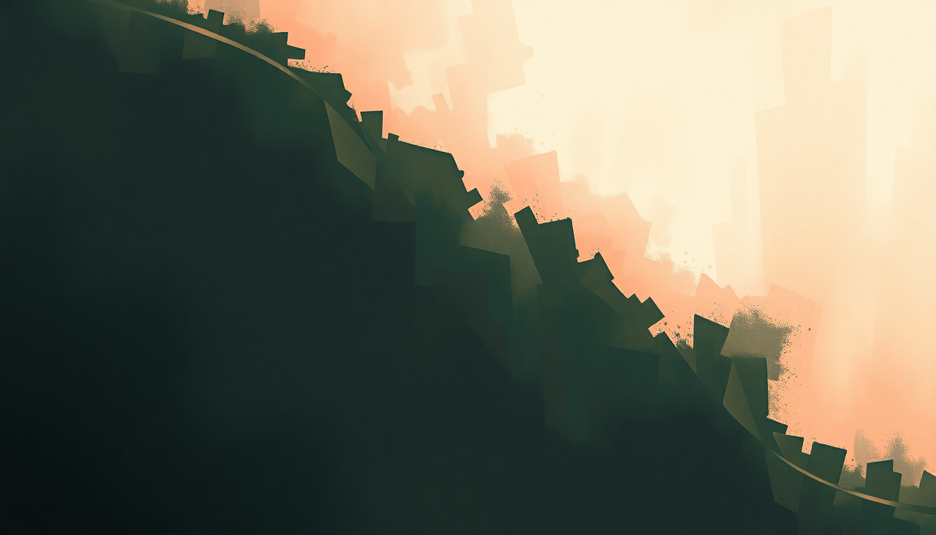 Fan-driven abstract illustration evoking the emotional arc of Lord Give Me a Sign by DMX