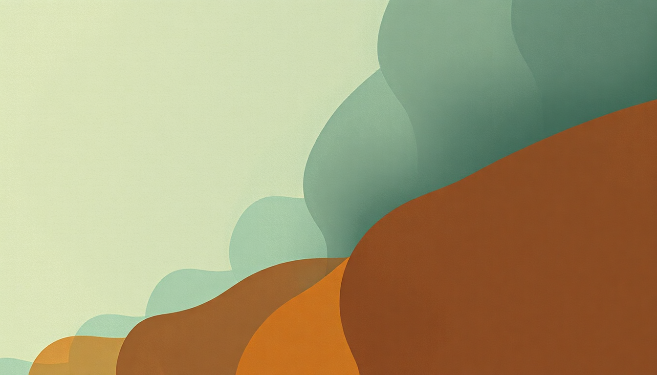 Fan-driven abstract illustration evoking the emotional arc of The Night We Met by Lord Huron
