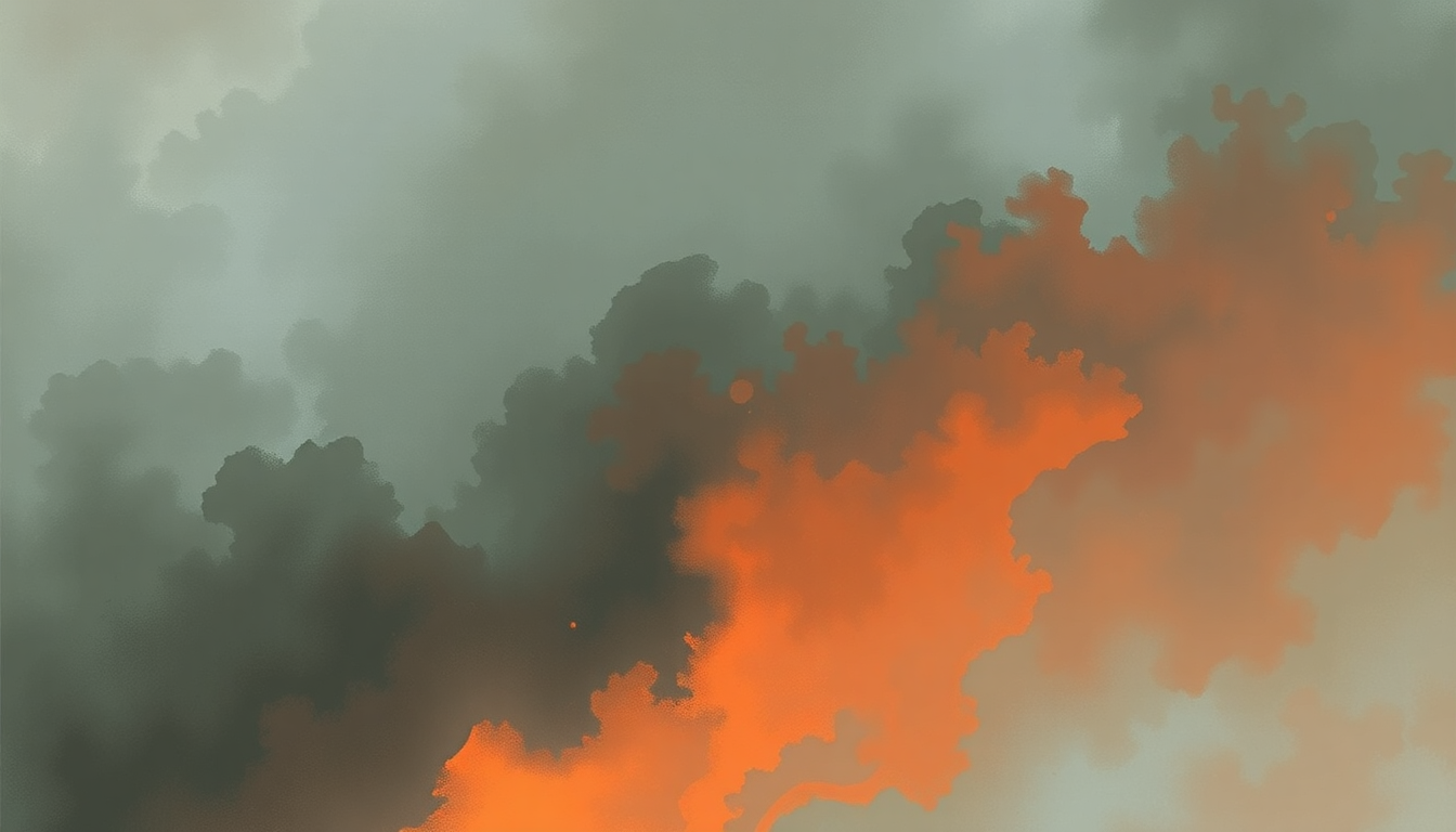 Fan-driven abstract illustration evoking the emotional arc of Lose You to Love Me by Selena Gomez