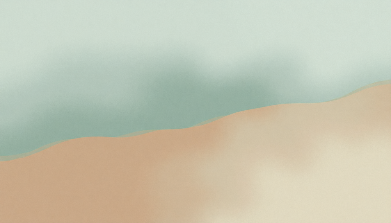 Fan-driven abstract illustration evoking the emotional arc of Lost Cause by Beck