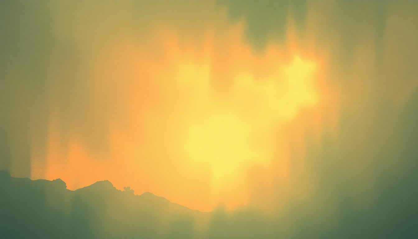Fan-driven abstract illustration evoking the emotional arc of Lost in Hollywood by System of a Down