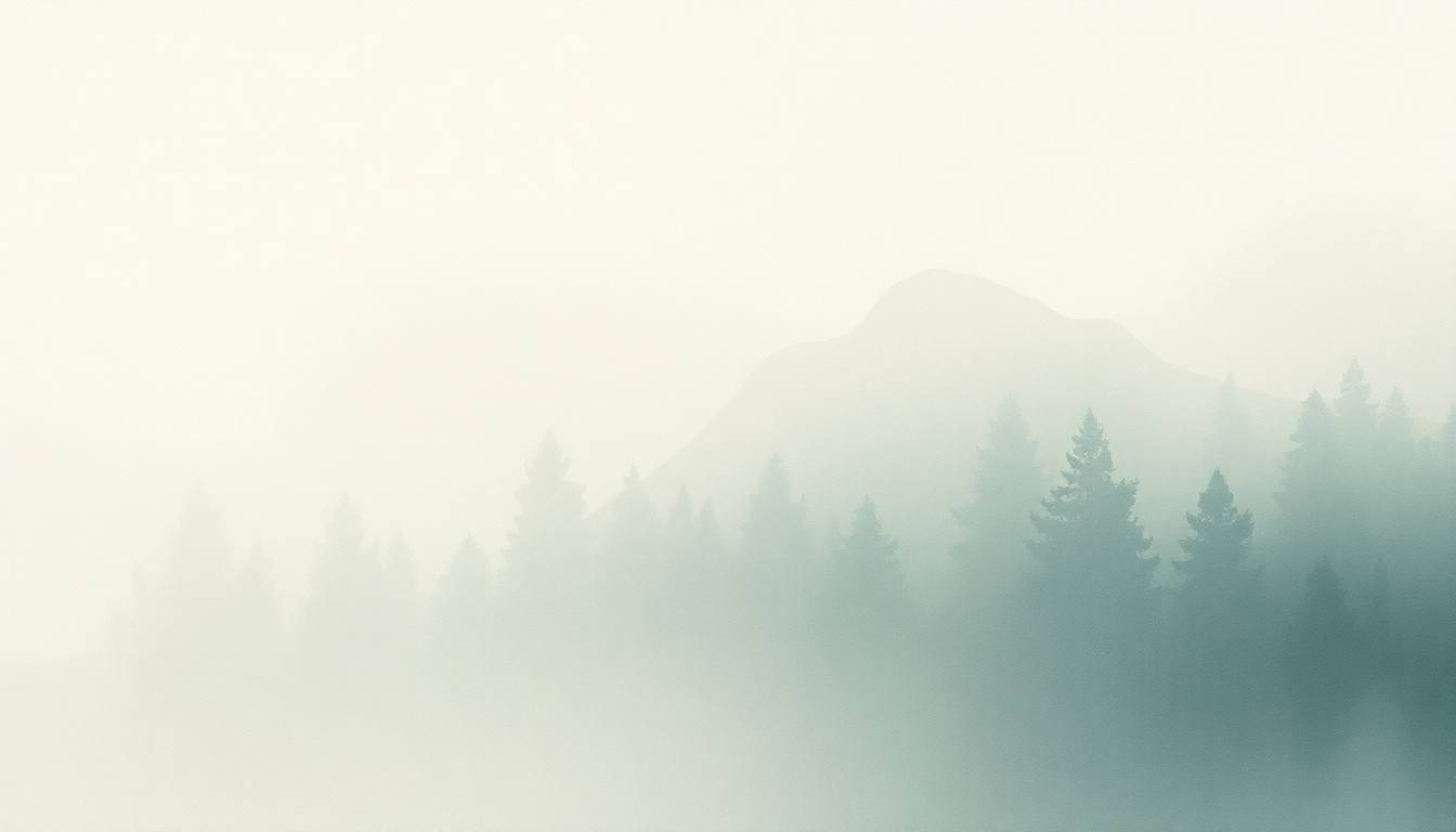 Fan-driven abstract illustration evoking the emotional arc of Lothlórien by Enya