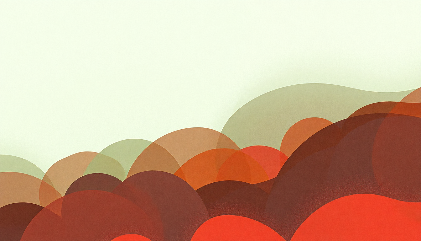 Fan-driven abstract illustration evoking the emotional arc of Lotus by R.E.M.