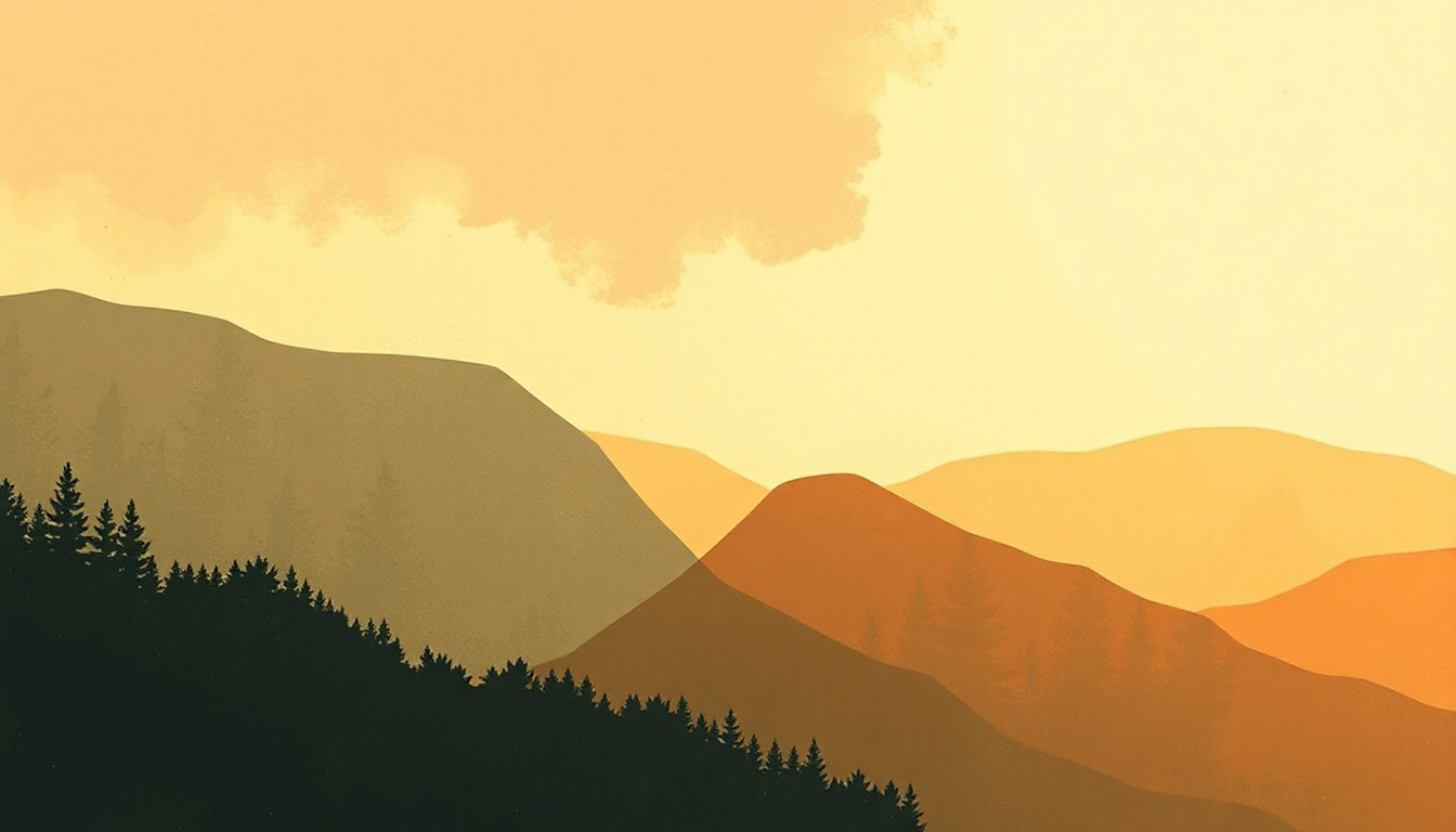 Fan-driven abstract illustration evoking the emotional arc of Loud Places by Jamie xx