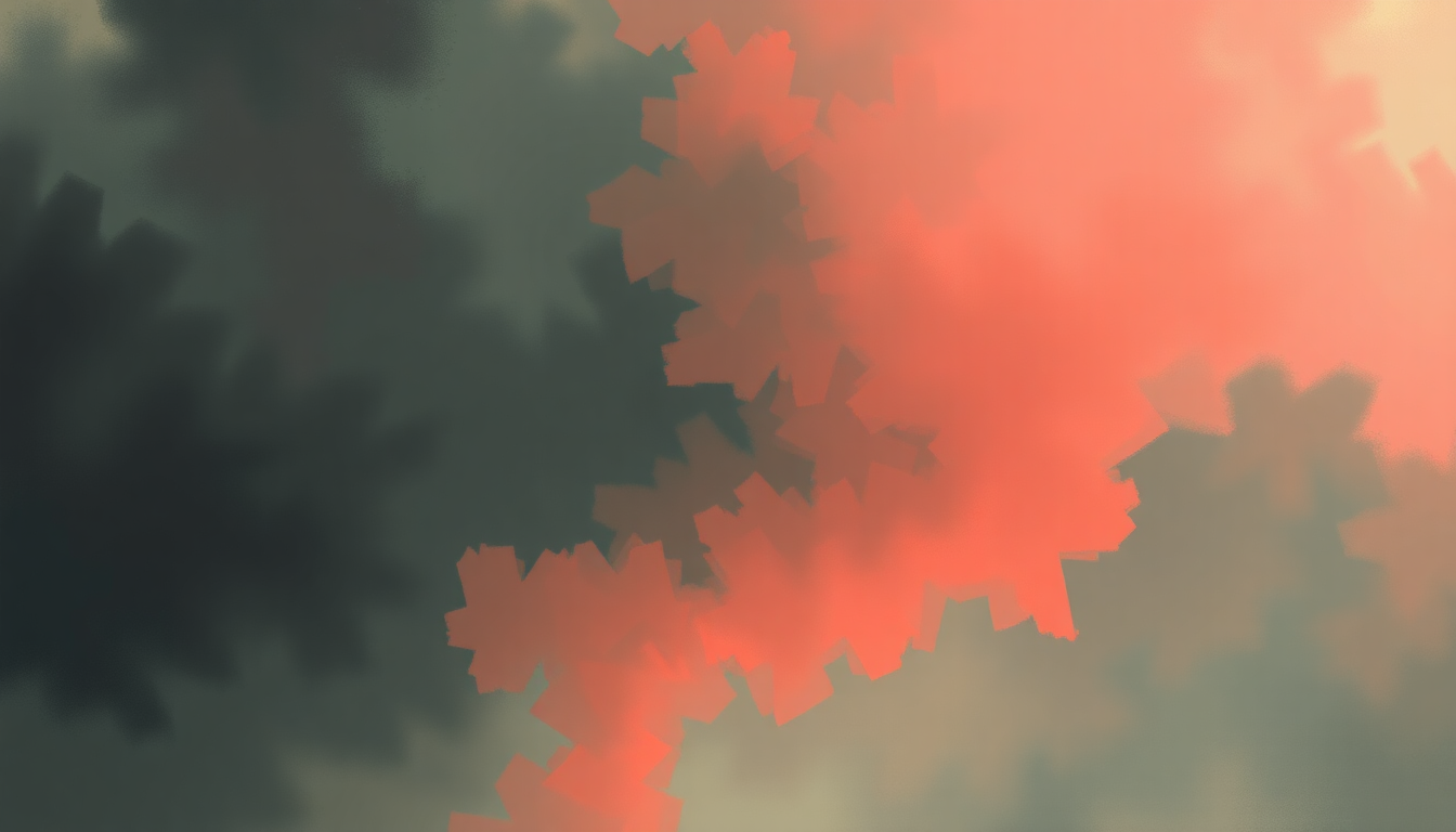 Fan-driven abstract illustration evoking the emotional arc of Love Don't Cost a Thing by Jennifer Lopez