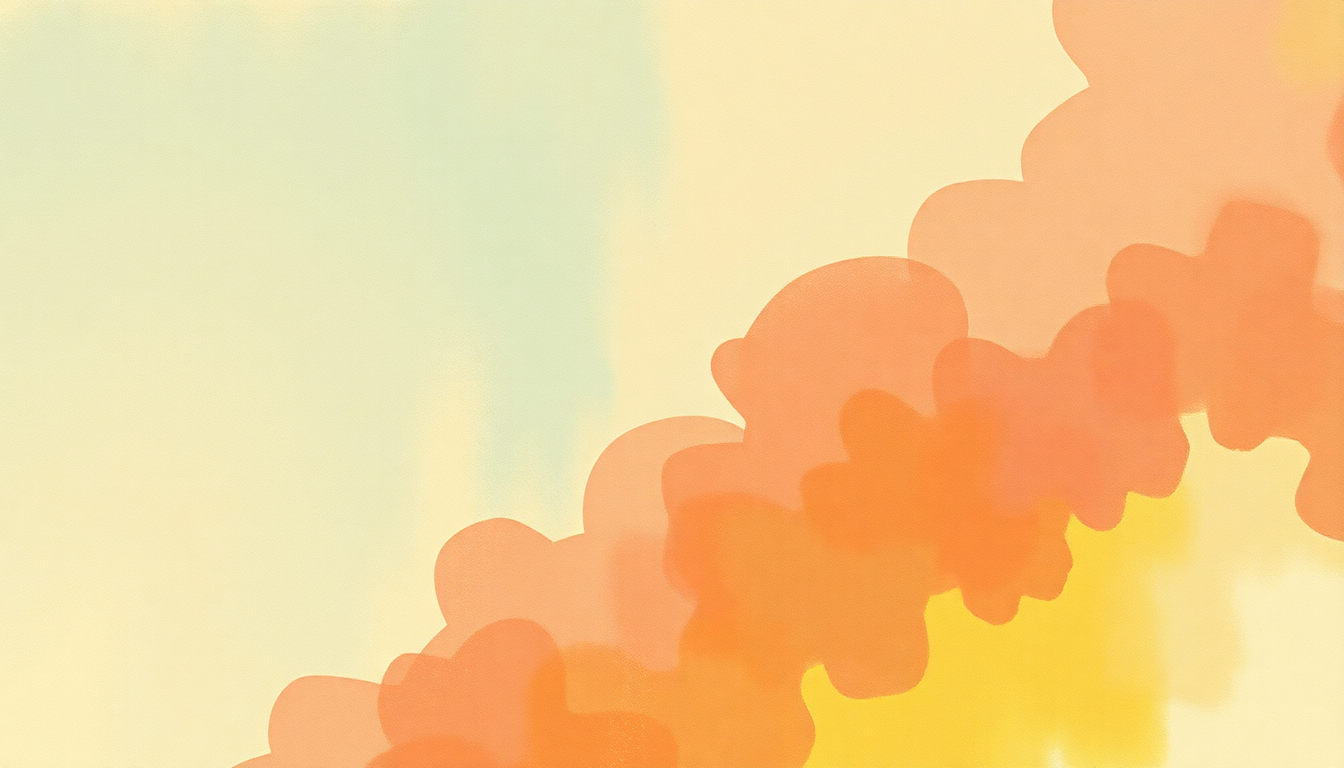 Fan-driven abstract illustration evoking the emotional arc of Love Her Madly by The Doors