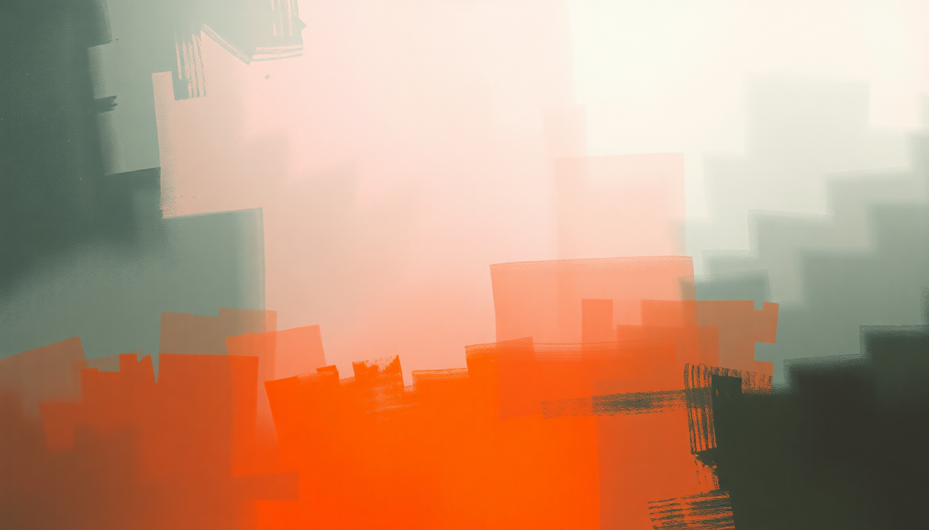 Fan-driven abstract illustration evoking the emotional arc of Love Lockdown by Kanye West