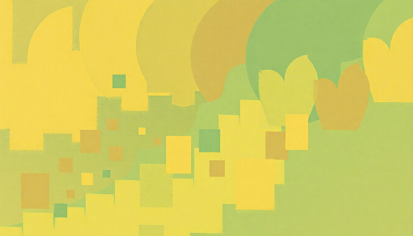 Fan-driven abstract illustration evoking the emotional arc of Love Machine by Country Joe and the Fish
