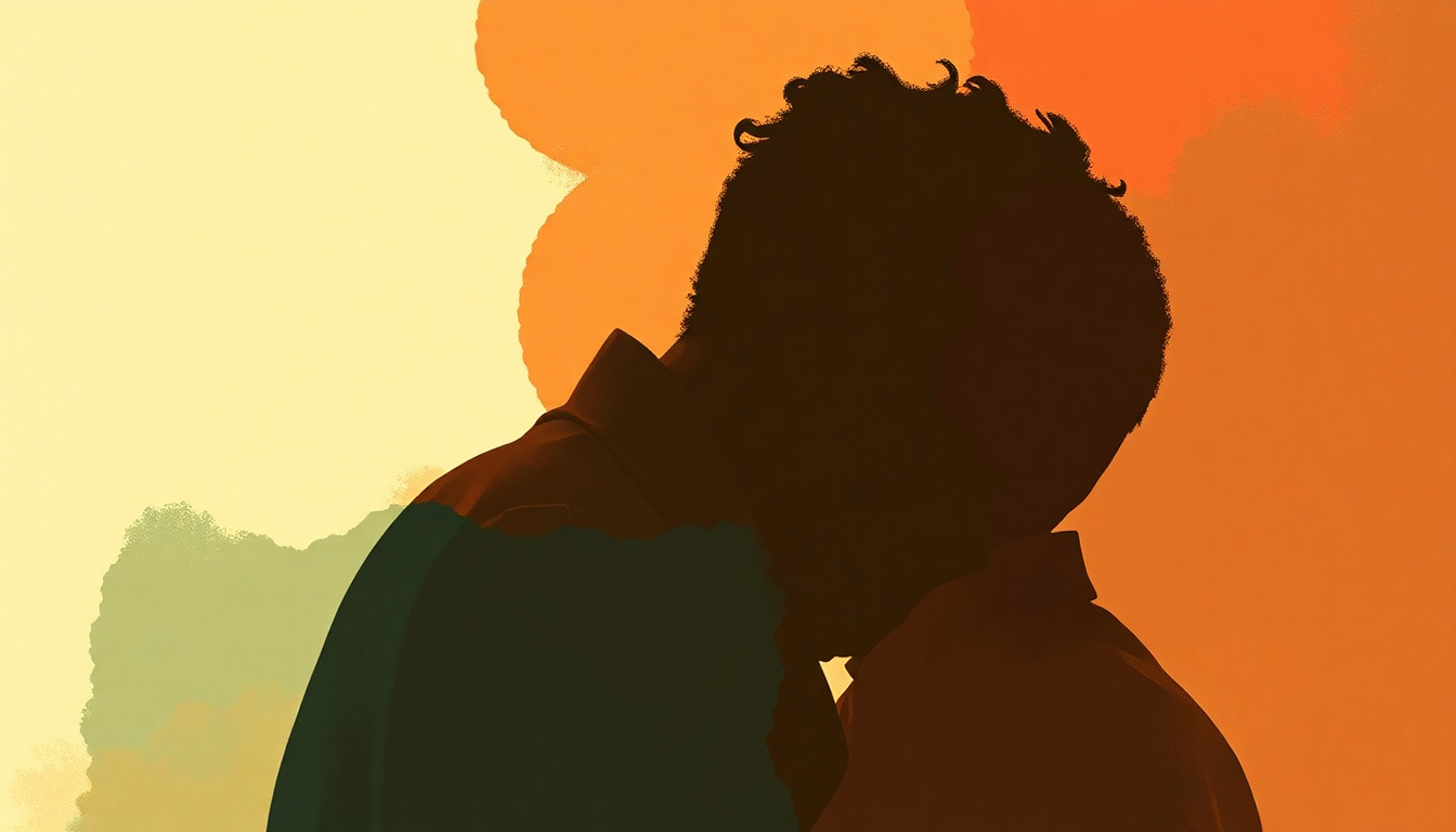 Fan-driven abstract illustration evoking the emotional arc of Love Machine by Smokey Robinson