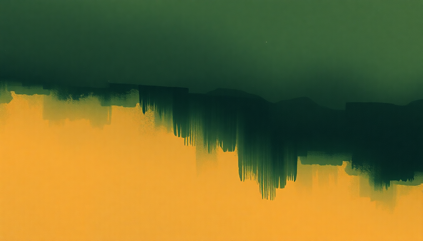 Fan-driven abstract illustration evoking the emotional arc of Love Me or Leave Me by Nina Simone
