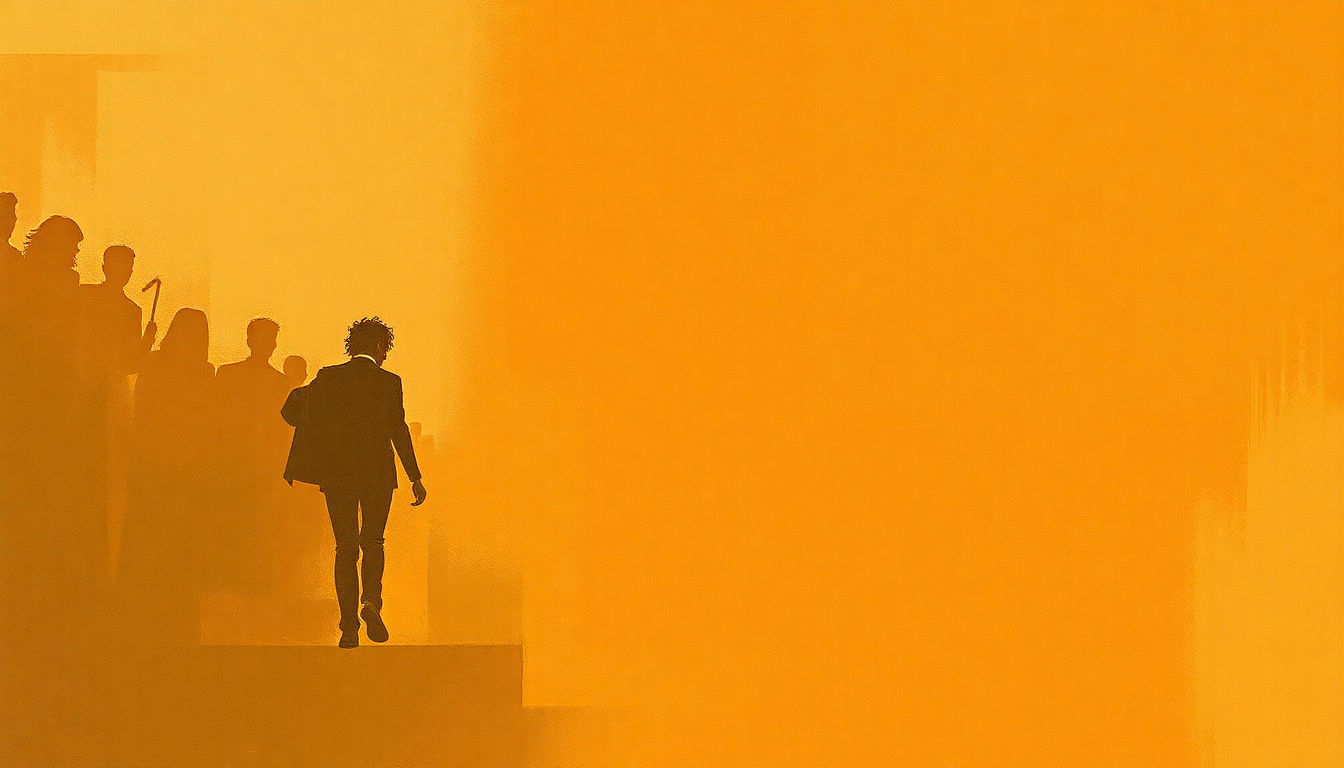Fan-driven abstract illustration evoking the emotional arc of Love Me Two Times by The Doors