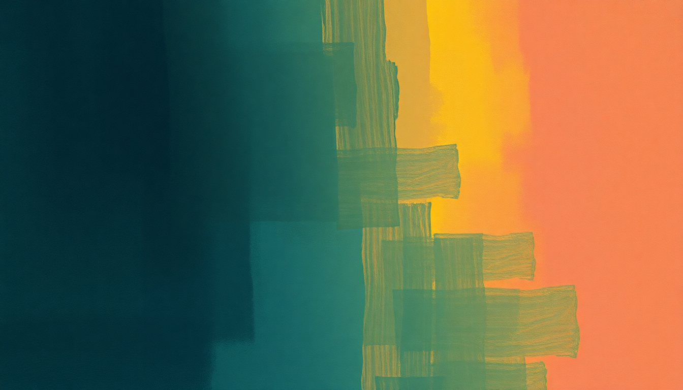 Fan-driven abstract illustration evoking the emotional arc of Love to Hate You by Erasure