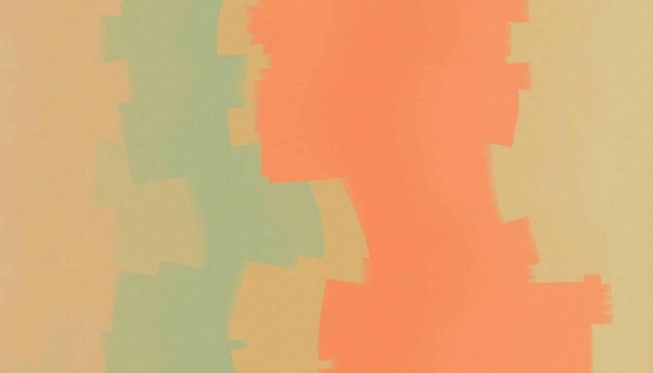 Fan-driven abstract illustration evoking the emotional arc of Love You More by Buzzcocks