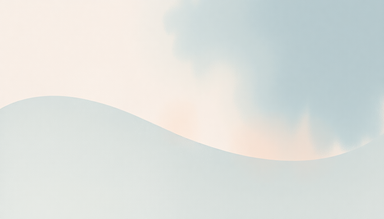 Fan-driven abstract illustration evoking the emotional arc of Loving You by Wet Leg