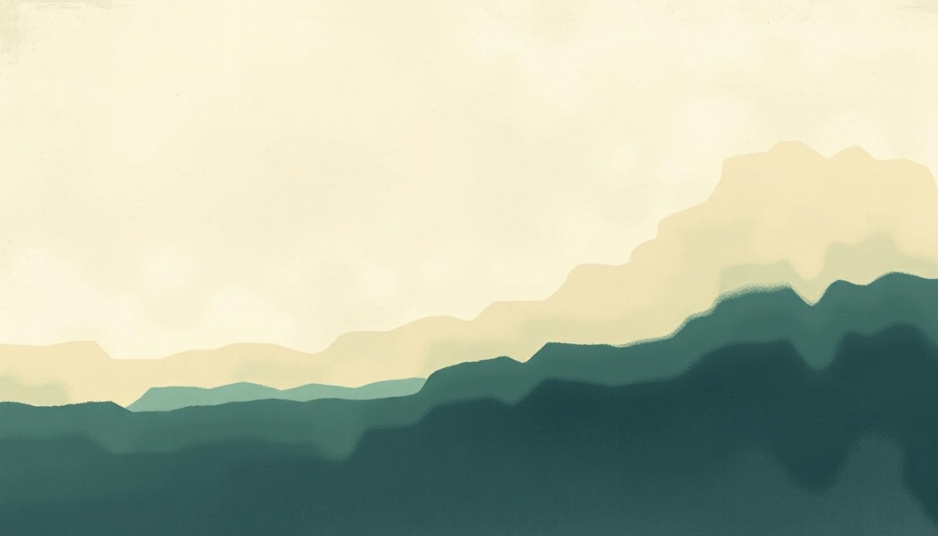 Fan-driven abstract illustration evoking the emotional arc of Low Man's Lyric by Metallica
